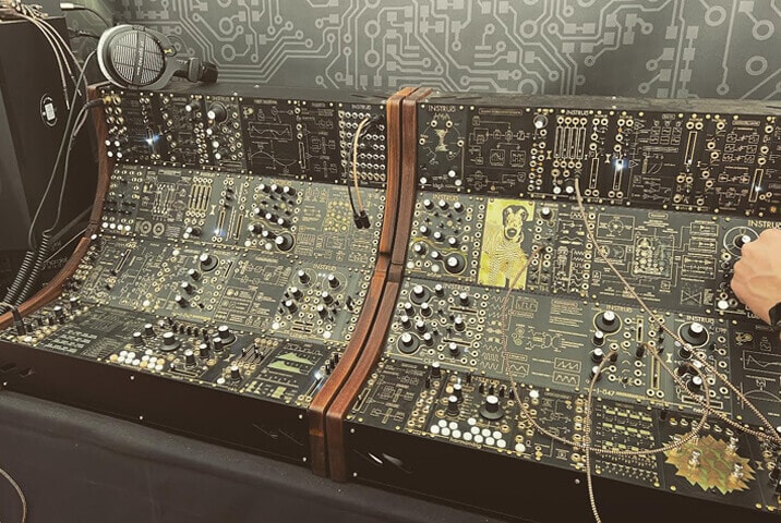 modular synth setup