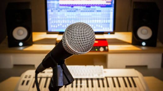 home recording studio setup equipment