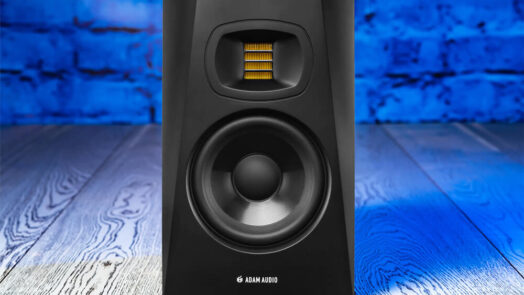 testing Adam Audio T5V studio monitors