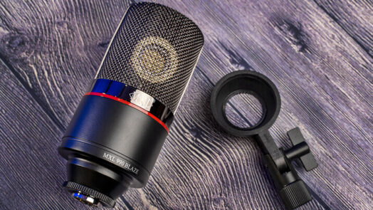 MXL 990 with stand mount