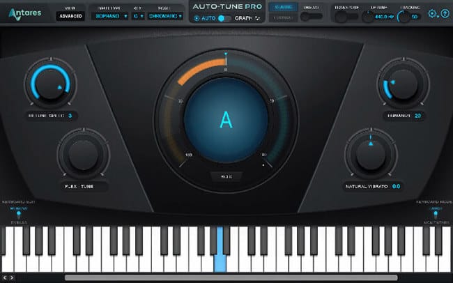 Antares Auto-Tune Pro pitch correction vocal plugin