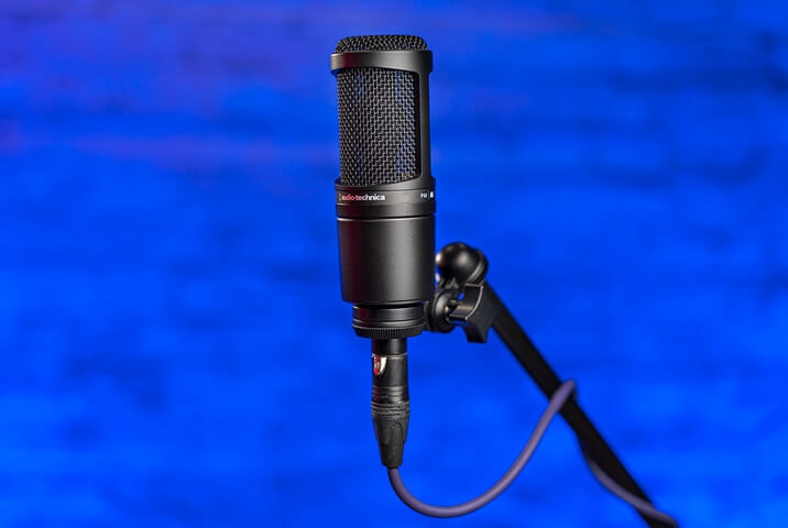 Audio-Technica AT2020 microphone stand