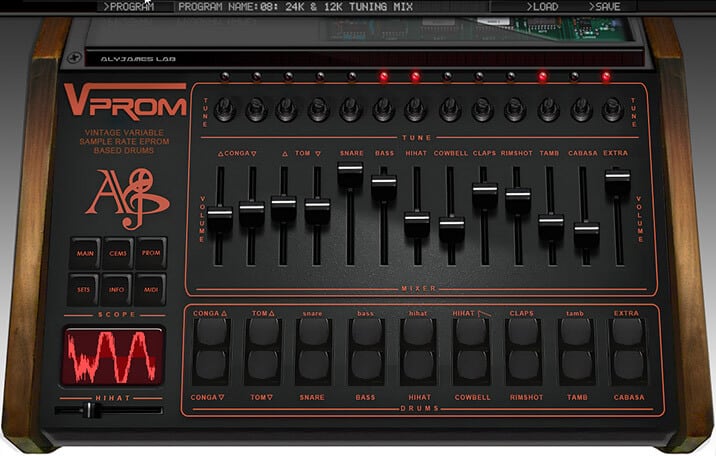 Aly James Lab VProm Linn LM-1 VST review