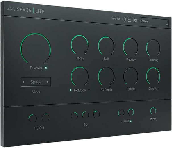 Cymatics Space Lite free reverb plugin
