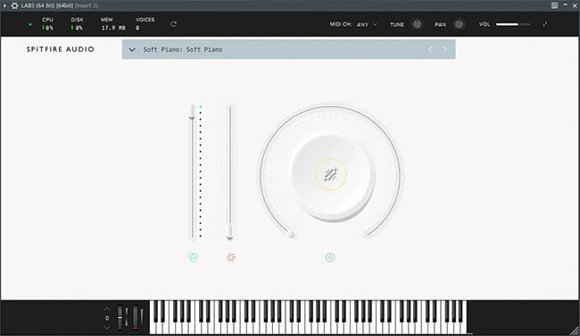 Spitfire Audio Labs free VST instruments
