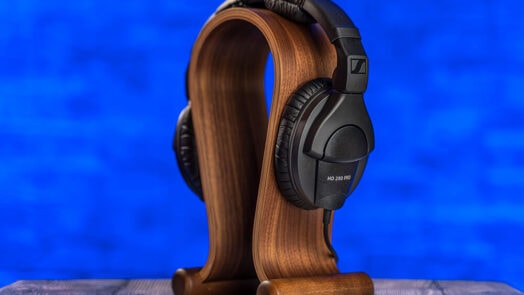 testing the Sennheiser HD 280 Pro studio headphones