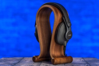 testing the AKG K371 studio headphones