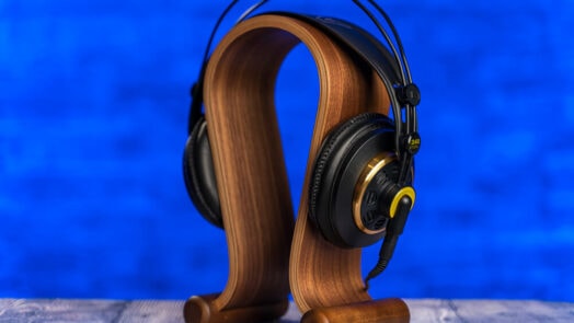 testing AKG K240 Studio headphones