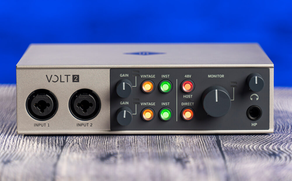 Universal Audio Volt 2 front panel