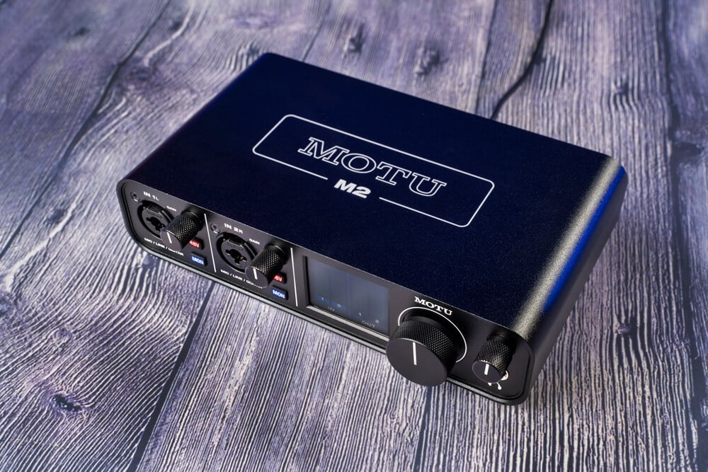 Motu M2 audio interface review
