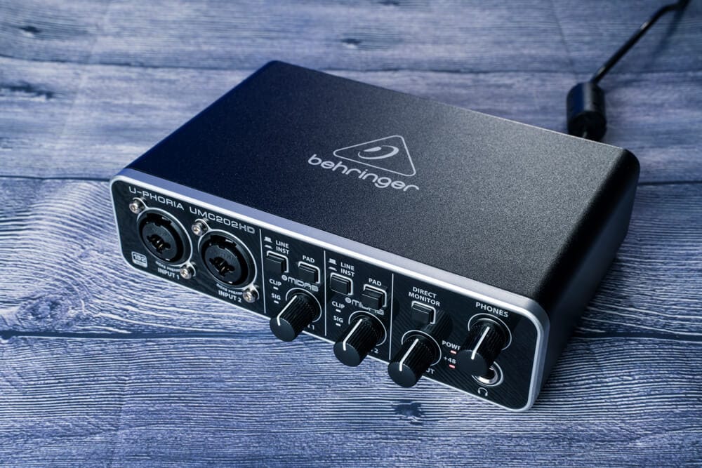 Behringer U-Phoria UMC202HD audio interface review