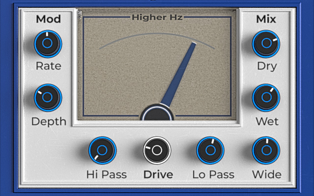 HZ Delay controls top