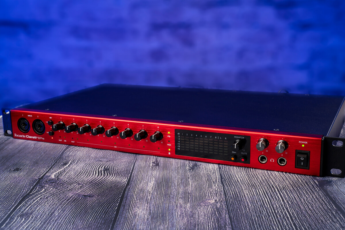 Focusrite Clarett+ 8Pre audio interface review