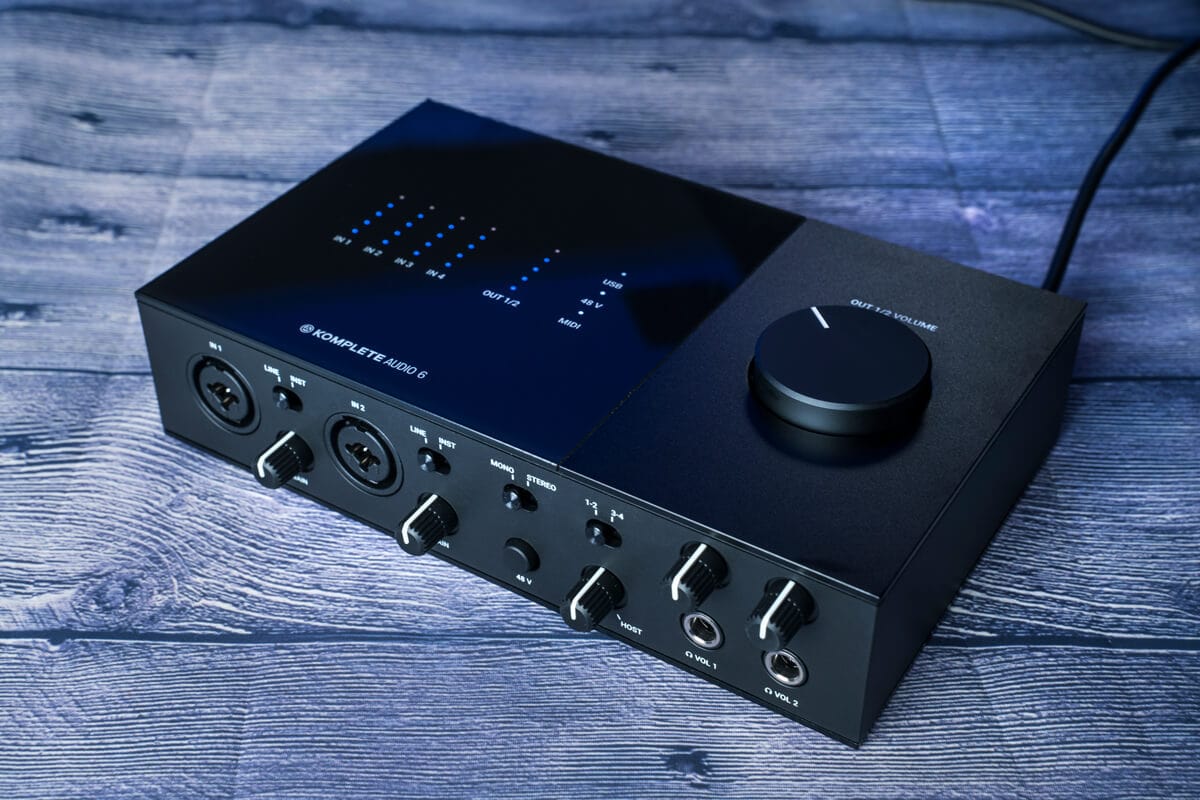 Native Instruments Komplete Audio 6 Mk2 audio interface review