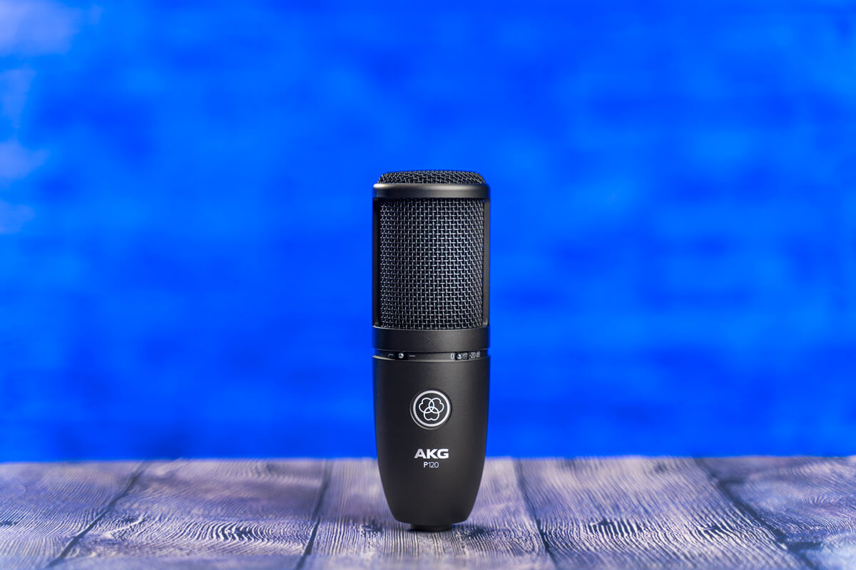 AKG P120 polar pattern and frequency response