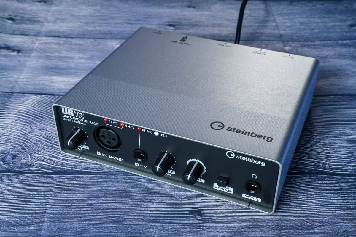 Steinberg UR12 audio interface review