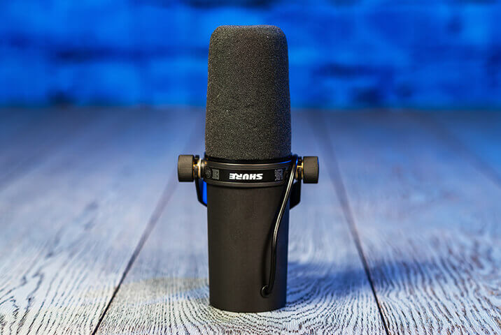 Shure SM7B vocal microphone