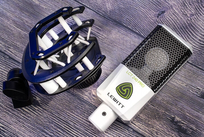 Lewitt LCT 240 Pro with shockmount