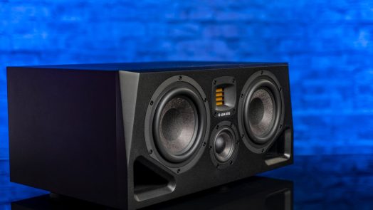 testing the Adam Audio A77H studio monitors