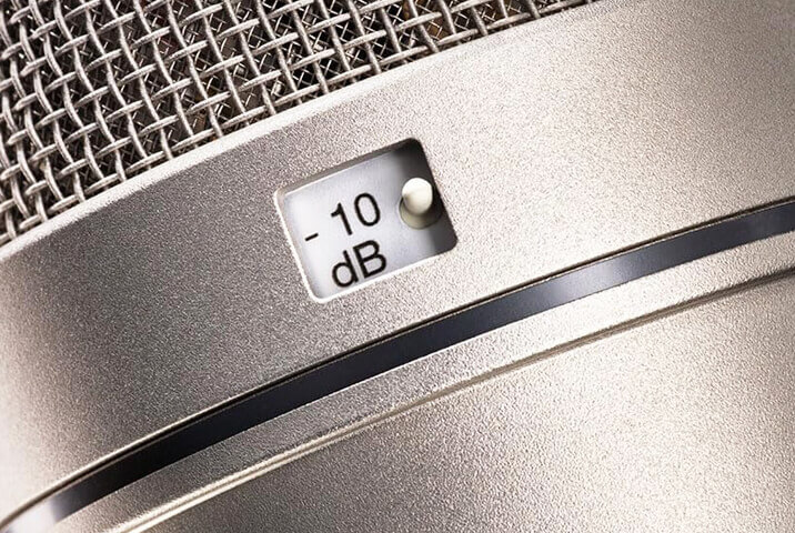 Neumann U 87 Ai pre-attenuation pad