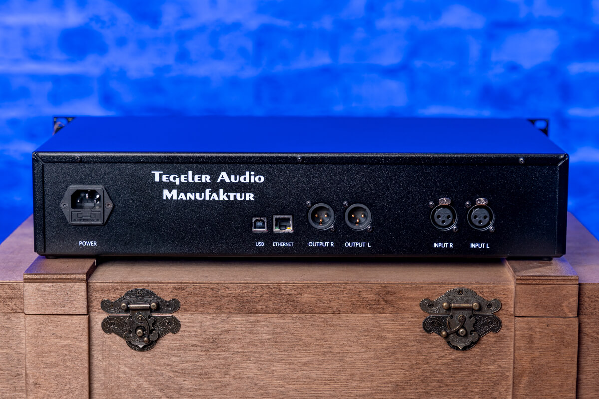 Tegeler Raumzeitmaschine inputs and outputs