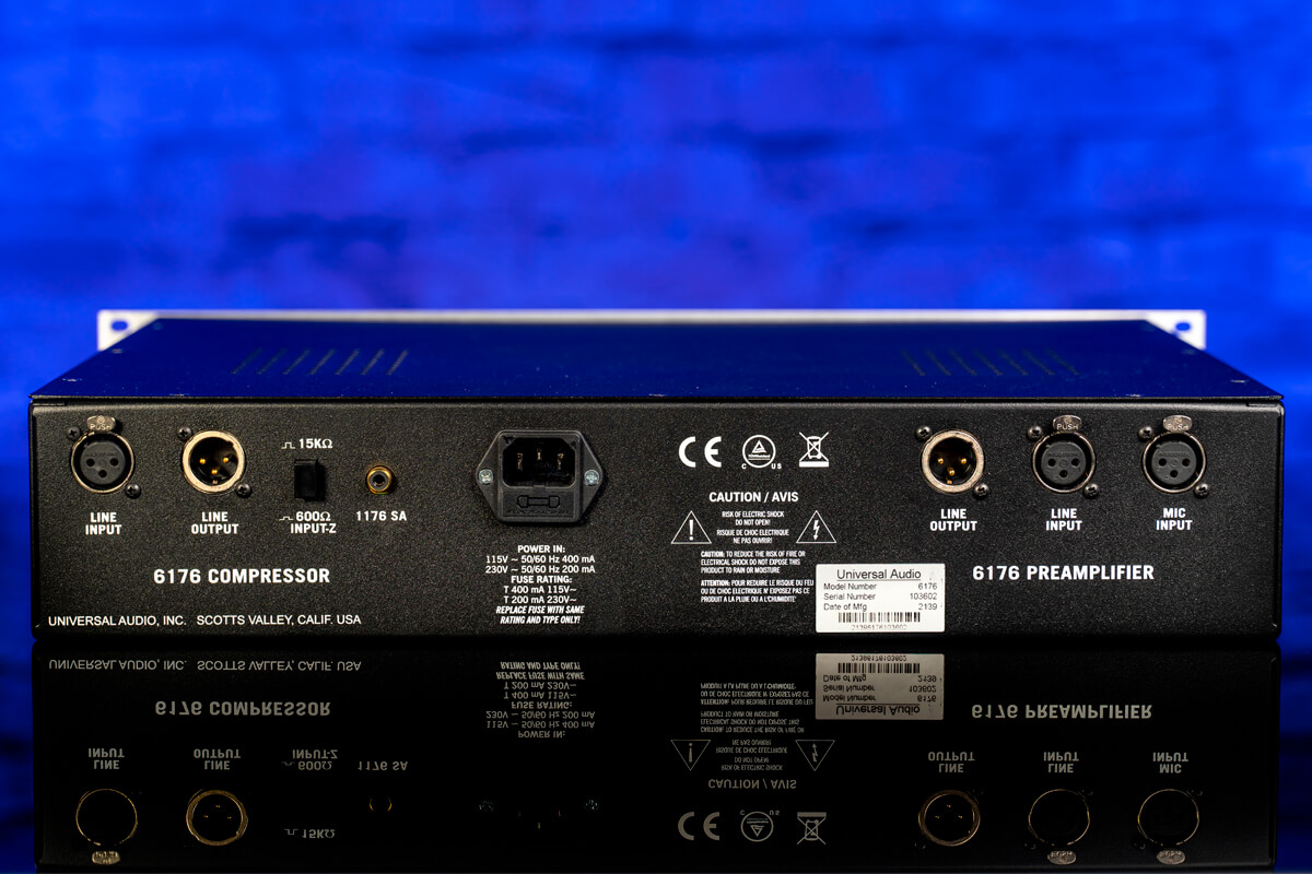 Universal Audio 6176 inputs and outputs