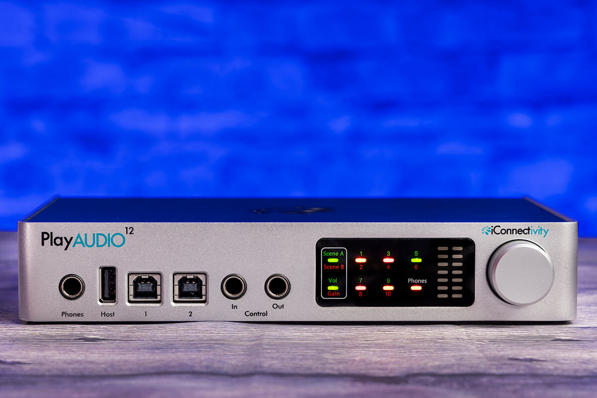 iConnectivity PlayAudio12 front panel