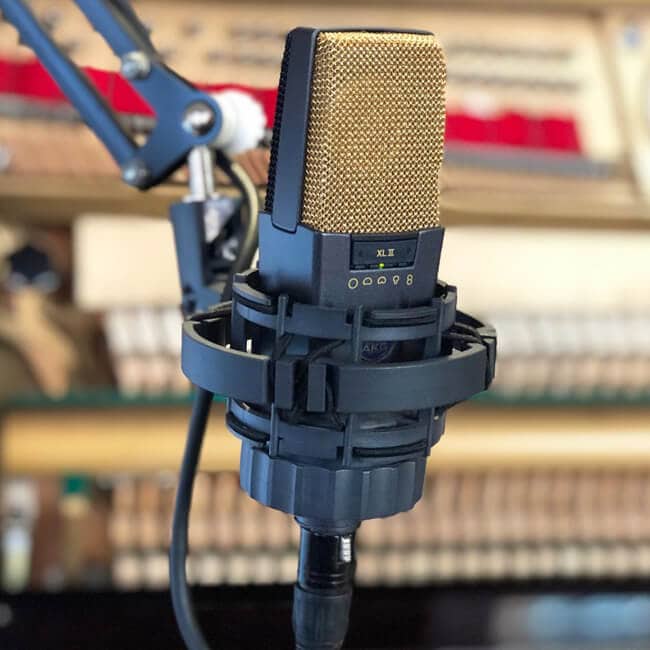 AKG C414 XLII closeup