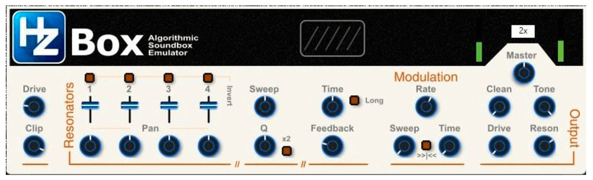 Hz Box free algorithmic soundbox emulator plugin