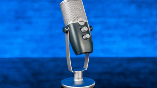testing AKG Ara USB microphone