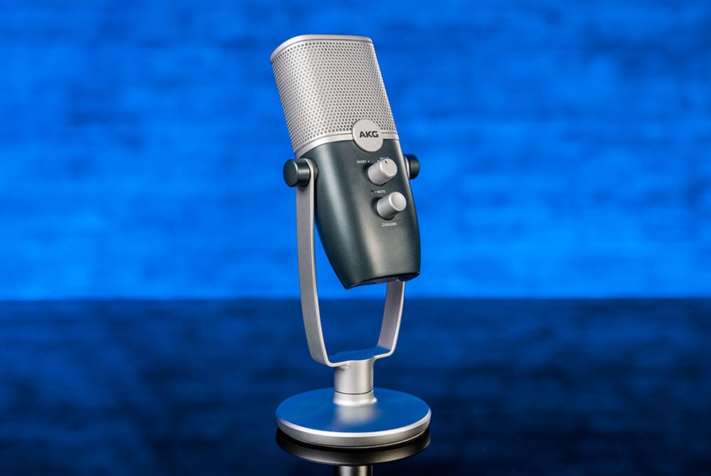 testing AKG Ara USB microphone