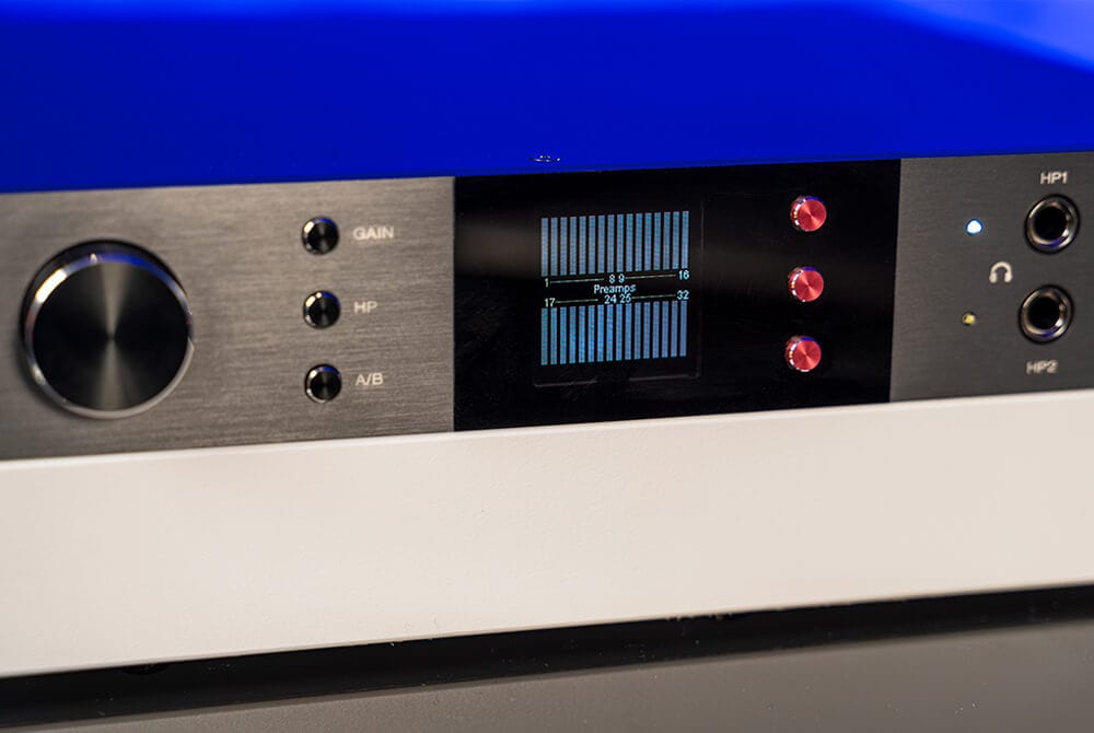 Orion Studio Synergy Core display for monitoring