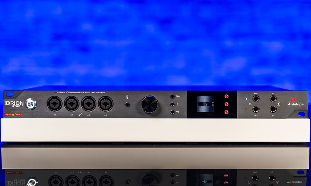 Orion Studio Synergy Core interface front panel