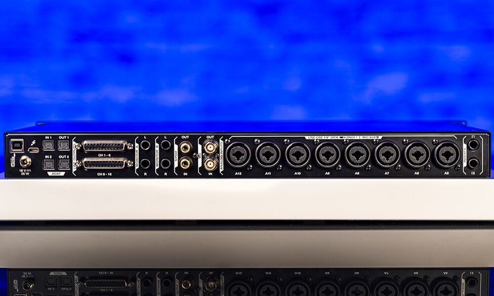 Orion Studio Synergy Core interface rear panel