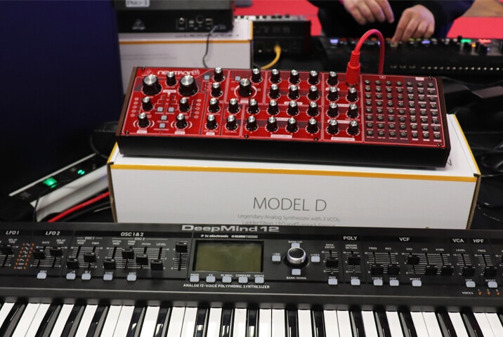 Behringer Neutron and DeepMind 12 synths