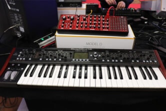 desktop and keyboard synthesizer
