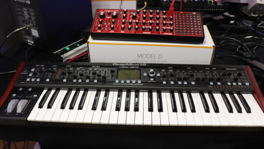 desktop and keyboard synthesizer