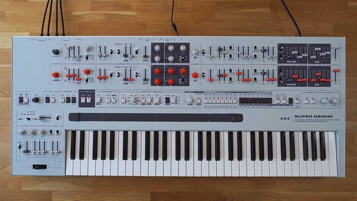 UDO Super Gemini hybrid keyboard synth