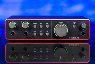 Focusrite Scarlett 2i2 4th Gen audio interface