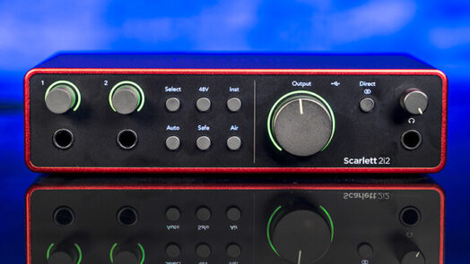 Focusrite Scarlett 2i2 4th Gen audio interface