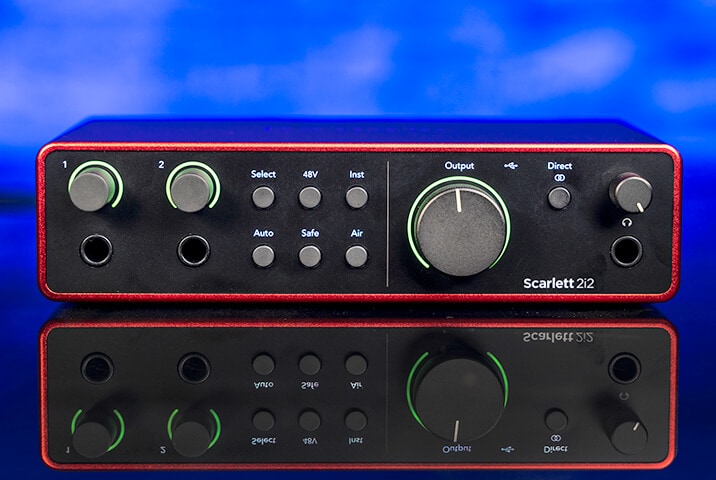Focusrite Scarlett 2i2 4th Gen audio interface