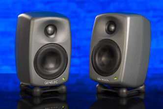 Genelec 8020D studio monitors