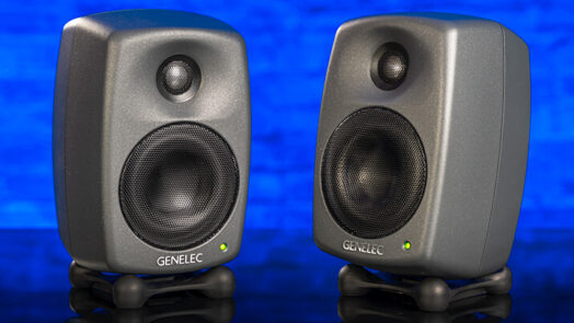 Genelec 8020D studio monitors
