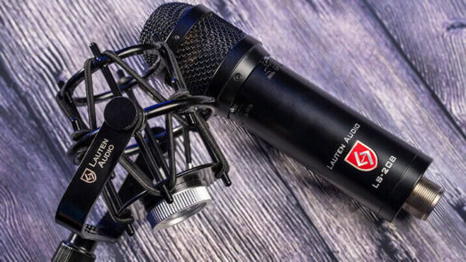 Lauten Audio LS-208 with shockmount