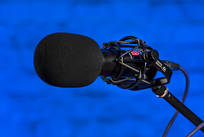 Lauten Audio LS-208 with windscreen