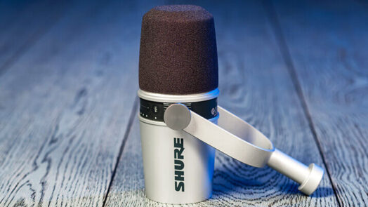 Shure MV7 microphone