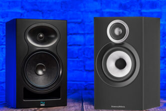 studio monitor and regular hi-fi speaker