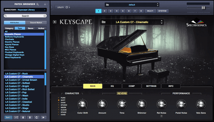 Spectrasonics Keyscape piano VST