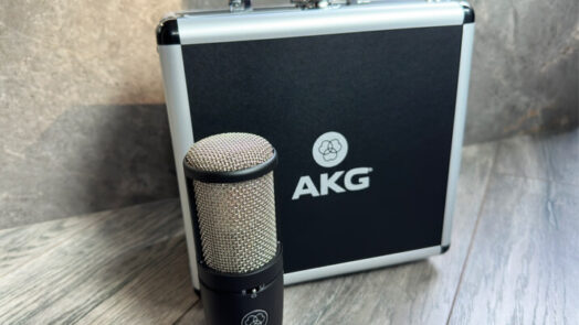AKG P420 with carrying case