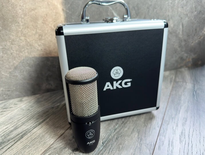 AKG P420 with carrying case